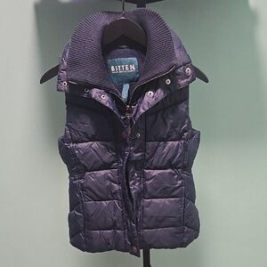 Bitten by Sarah Jessica Parker Kids Dark Blue Quilted Vest